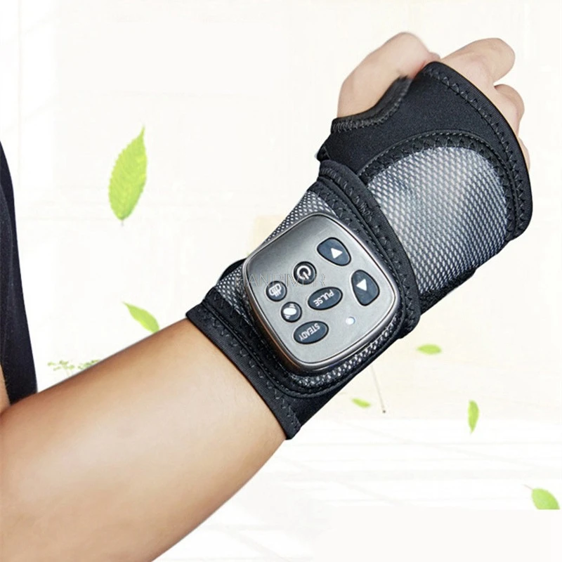 Billig Vibration Hand Massager Gesundheit Pflege Massage Elektrische Heizung Physikalische Therapie Muscle Gelenke Schmerzen Entspannen Drahtlose Handgelenk Massager