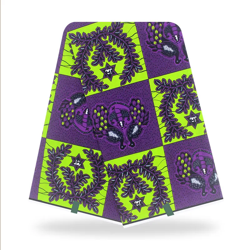 

Blesing 100% cotton new original wax fabric african print fabric tissue wax fabric wholesale