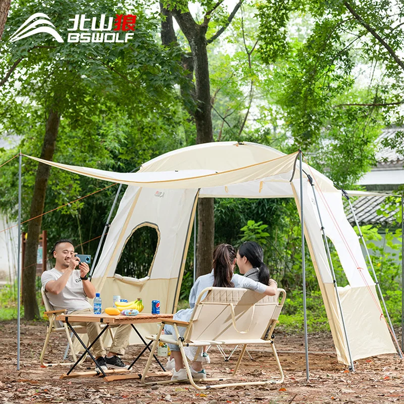 저렴한 야외 더블 알루미늄 합금 접이식 의자, 휴대용 자가 운전 여행 싱글 야외 캠핑 안뜰 레저 의자