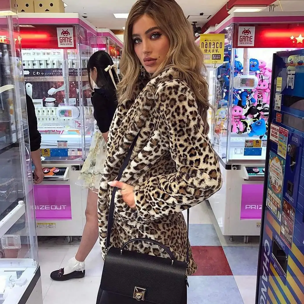 Женский Повседневный Кардиган с отложным воротником длинным рукавом и