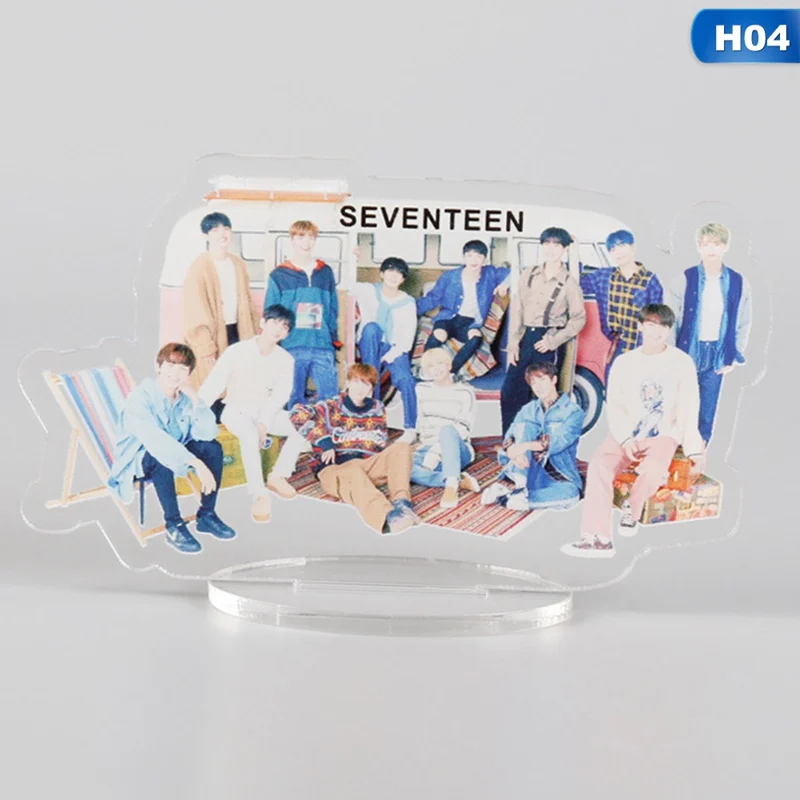 4 TXT Straykids блэкпинк два раза акриловый стенд фигурка кукла Seventeen GOT7 стоя действие стола Декор - Цвет: 4