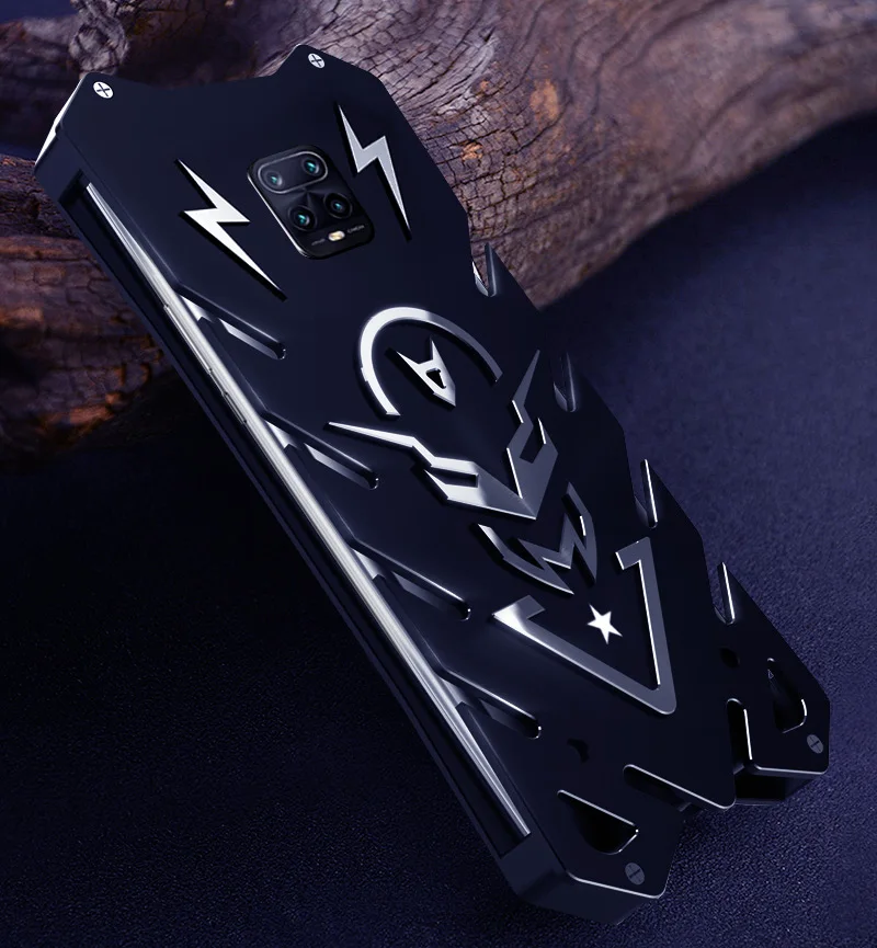 redmi note 9 luxury new thor heavy duty armor metal aluminum phone case for xiaomi redmi 10x 4g redmi 10x pro 5g case free global shipping