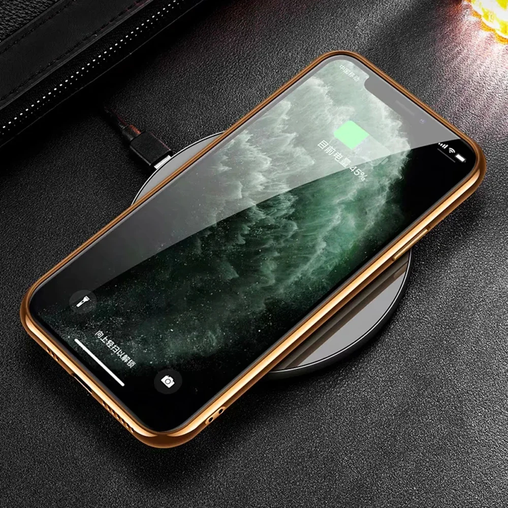 Чехол из ТПУ с рамкой и рисунком ящерицы чехол натуральной кожи для iPhone12 iPhone 12 11 Pro