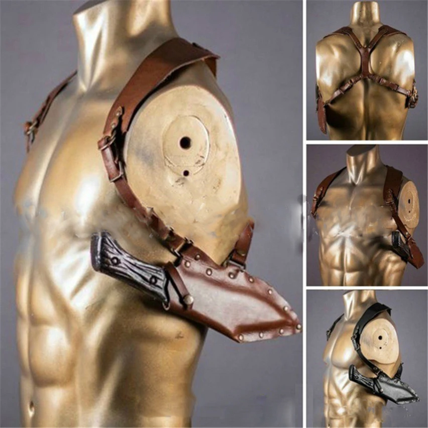 Мужской винтажный костюм пирата для косплея кожаные ножны меч держатель катаны