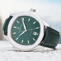 lacz denton luxury business brand sapphire automatic watch mens mechanical watch 100m waterproof business sports reloj hombre