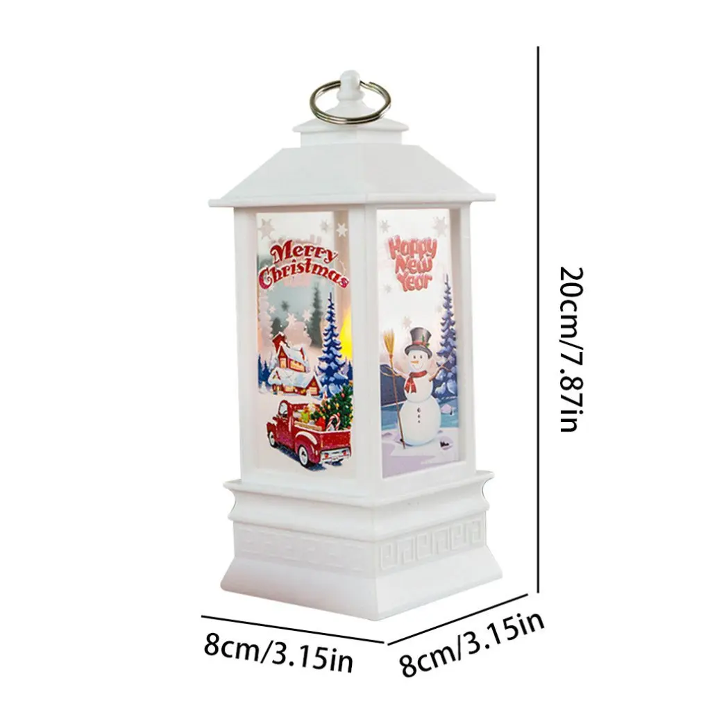 

Halloween Christmas Wind Lantern Candlestick Lamp Night Light Old Man Snowman Desktop Ornaments Decorations beautiful