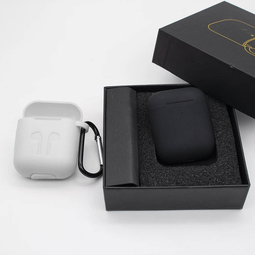 I10000, TWS, с 1:1, всплывающие, Беспроводная зарядка, bluetooth-гарнитура, смарт-сенсор, всплывающие спортивные наушники, Bluetooth 5,0, беспроводные наушники - Цвет: i10000-B-White