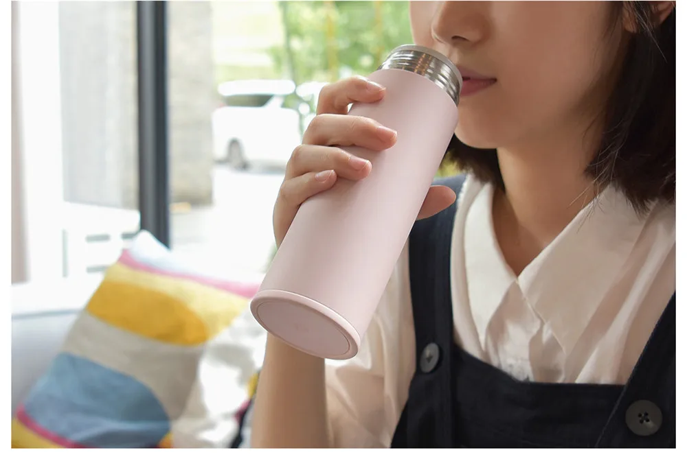 Xiaomi Mijia 350ml Stainless Steel Water Bottle 190g Lightweight Thermos Vacuum MIni Cup Camping Travel Portable Insulated Cup