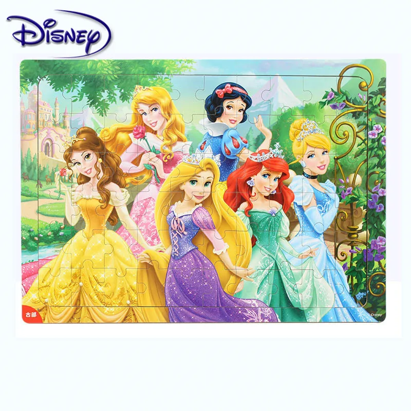 Деревянная рамка пазл Disney Sophia 60 шт. детская коробка для раннего развития игрушка