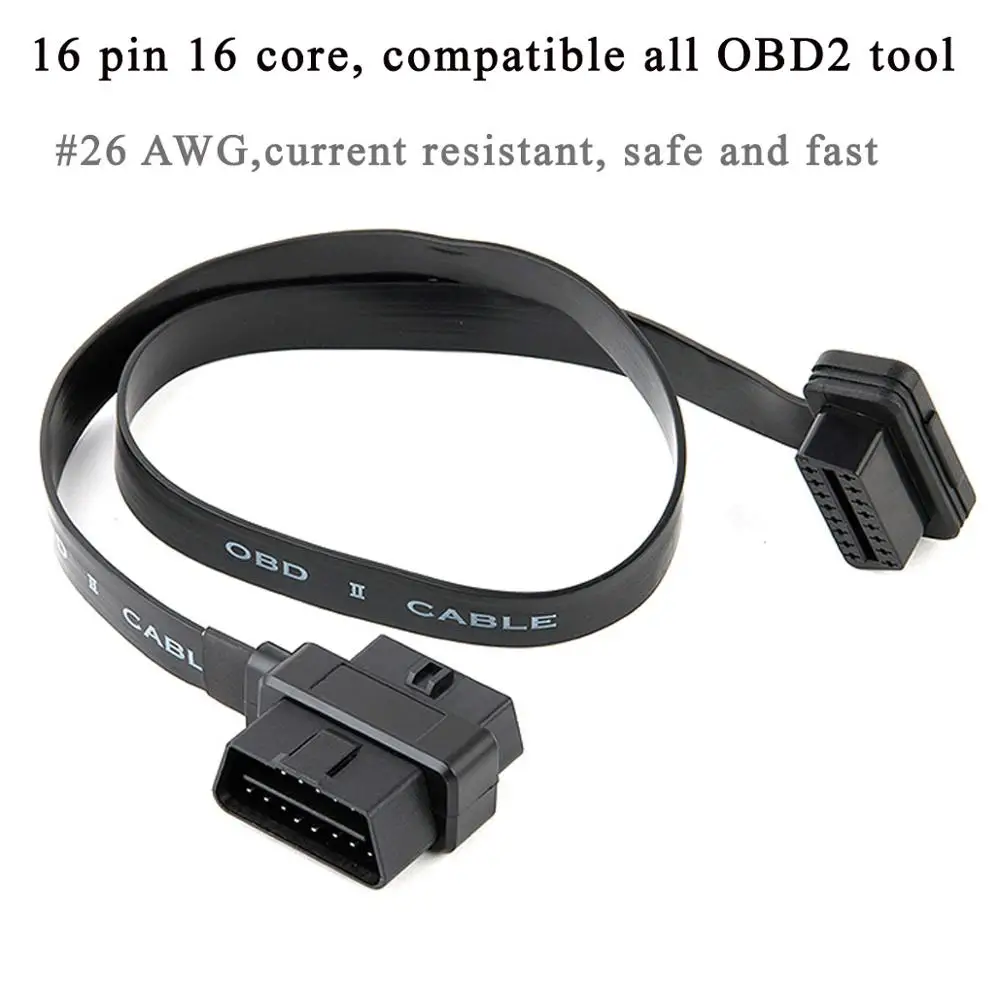 Автомобильный удлинитель obd2 один точечный два интерфейса интерфейс hud оконный