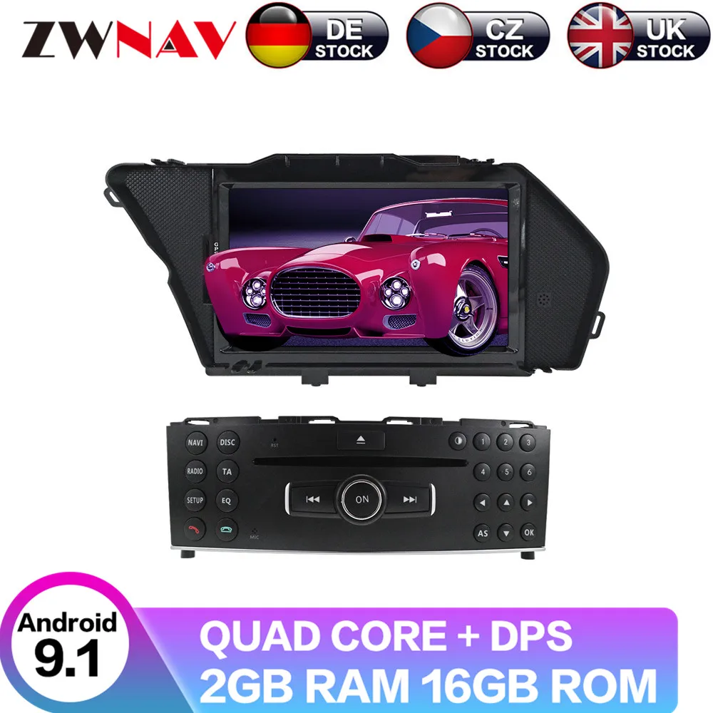 Android 9 с DSP для Mercedes Benz GLK X204 GLK300 GLK350 автомобиль без DVD видео плеер Мультимедиа gps