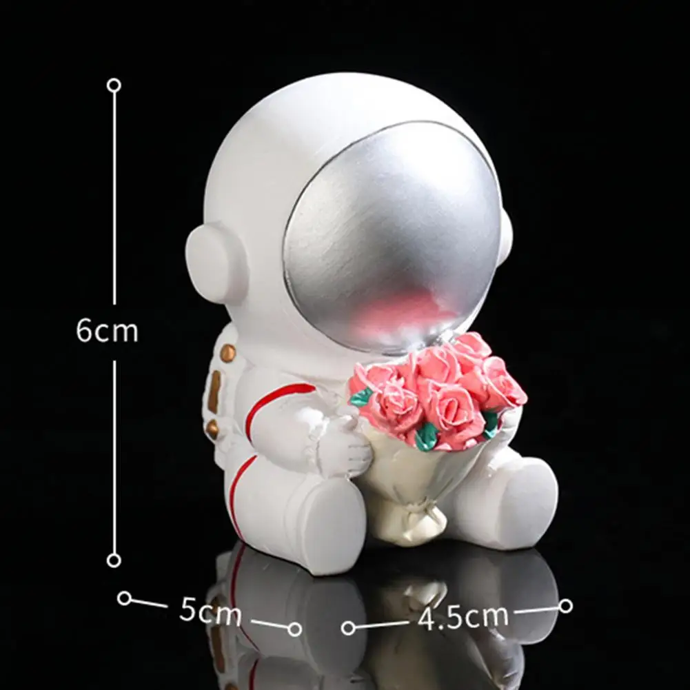 Миниатюрная фигурка астронавта настольное украшение для дома демонстрационная