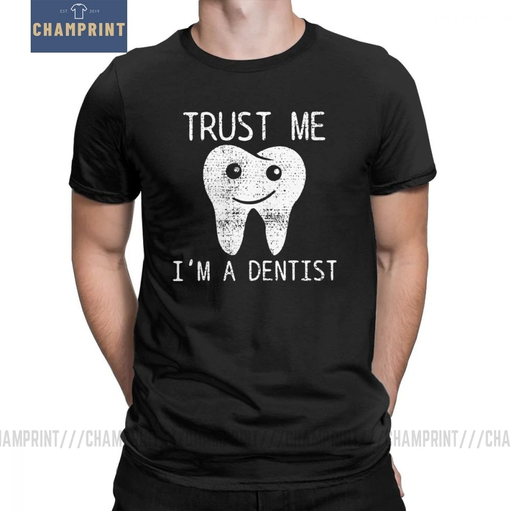 Мужская футболка для гигиены зубов Винтажная стоматологии стоматология с