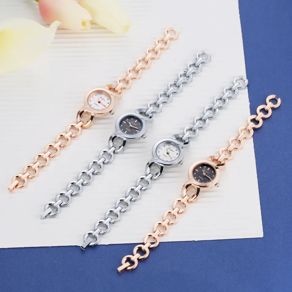 

Lvpai Brand Bracelet Wristwatch Women Alloy Rose Gold Quartz Women Watch Fashion Casual Rhinestone Ladies Clock Gift saat bayan