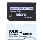 Мини-кардридер для карт памяти Pro Duo, Новый адаптер для карт Micro SD TF на MS Pro, один слотдва слота для геймпада Sony PSP