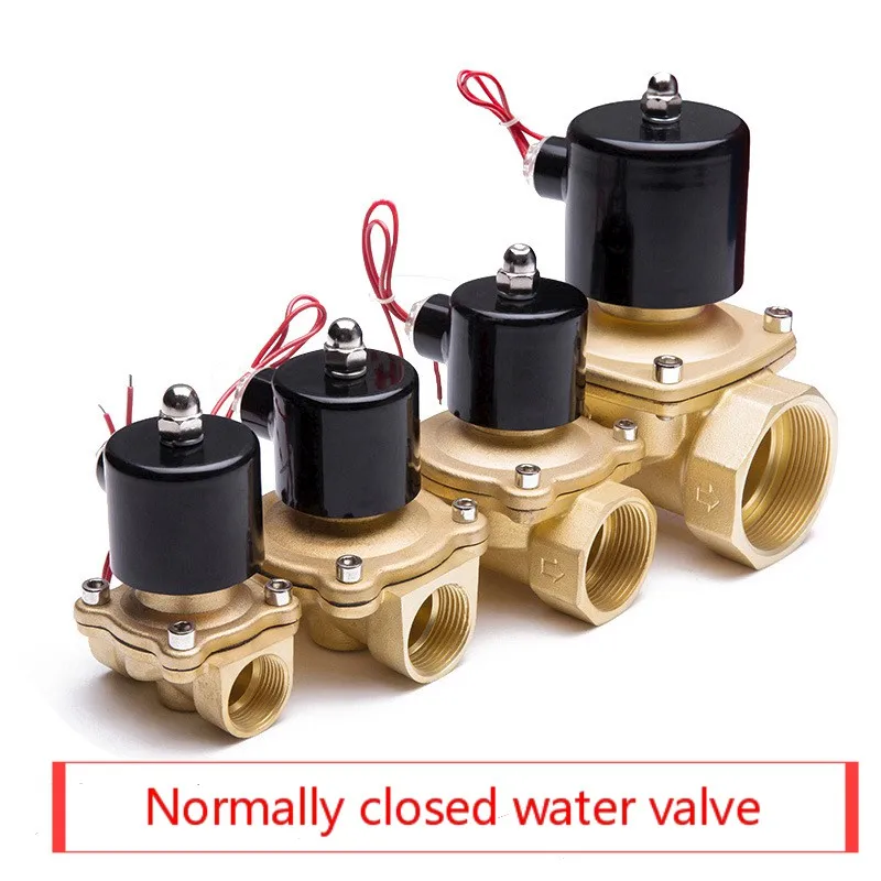

Normally closed water valve dn08 DN 10 DN 15 DN 20 DN 25 DN 35 DN 40 DN 50 voltage AC220 V / DC24 V solenoid valve