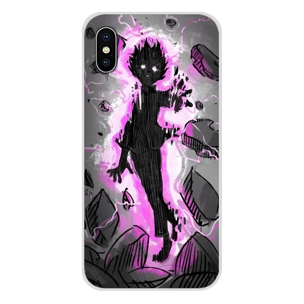 Mob Psycho 100 Anime For Samsung Galaxy S3 S4 S5 Mini S6 S7 Edge S8 S9 S10 Lite Plus Note 4 5 8 9 Accessories Phone Cases Covers | Мобильные