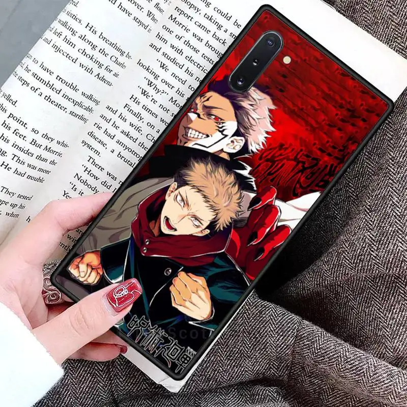 

Jujutsu Kaisen Japan anime cool Phone Case For Samsung Galaxy S8 S9 S10 Plus S10E Note 3 4 5 6 7 8 9 10 Pro Lite cover