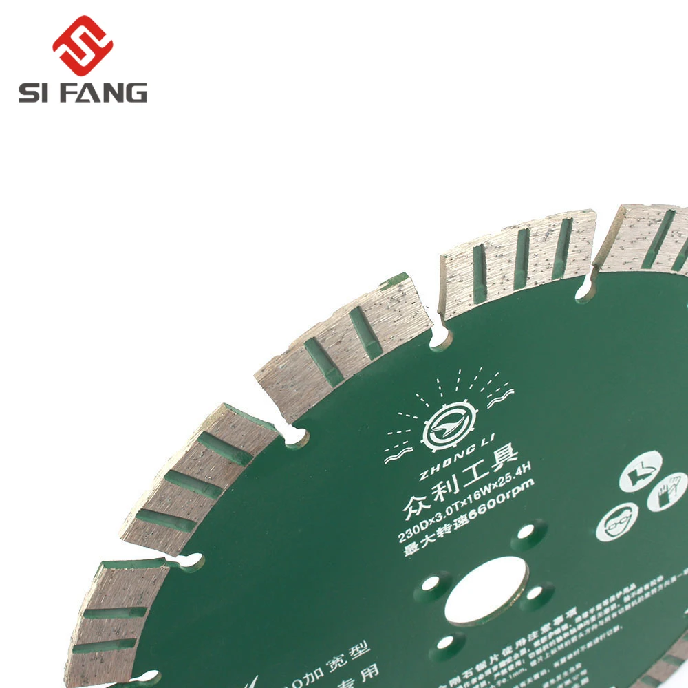 9" 230mm Diamond Cutting Disc Saw Blade Wheel for Concrete Marble Tile 1" Hole images - 6