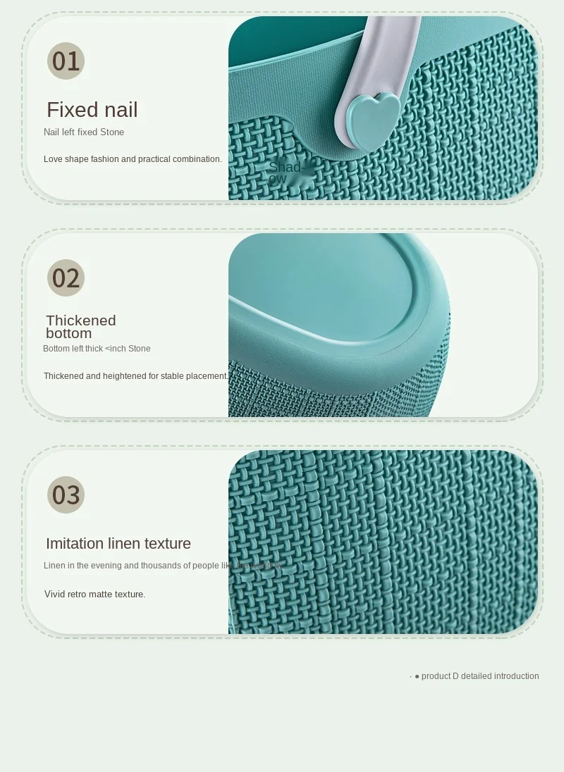 

Dining Basket Large Environmental Protection Shopping Basket Portable Outdoor Spring Outing Vegetable Basket