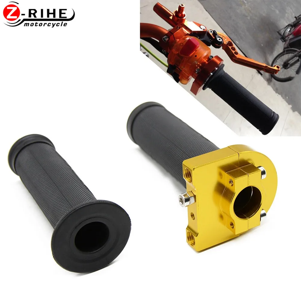Аксессуары для мотоциклов ручки акселератора стандартный полый руль Yamaha PW50 KAWASAKI