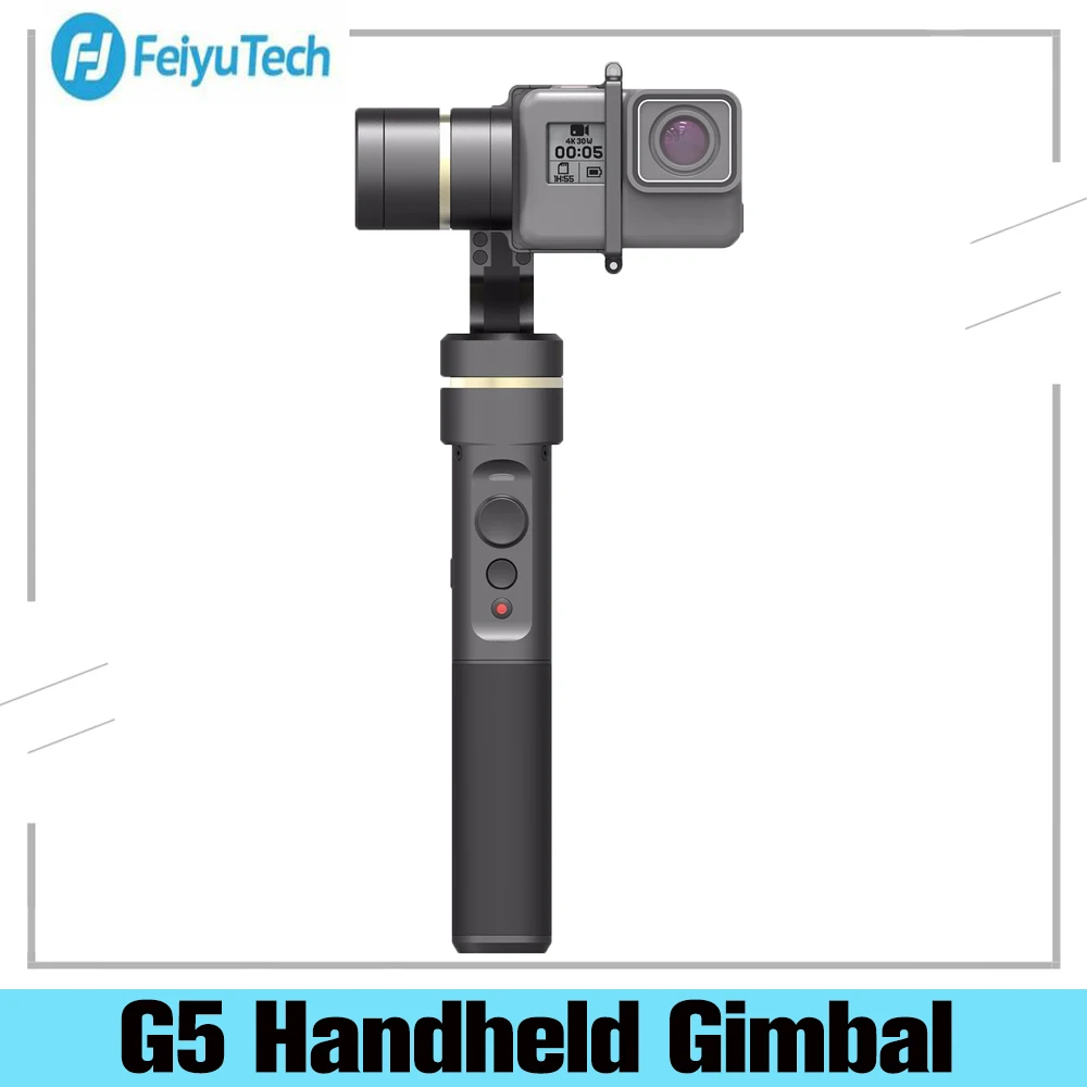 Стабилизатор для экшн камер Feiyu G5 V2 обновленный 3 осевой стабилизатор GoPro Hero 6 5 4 Yi
