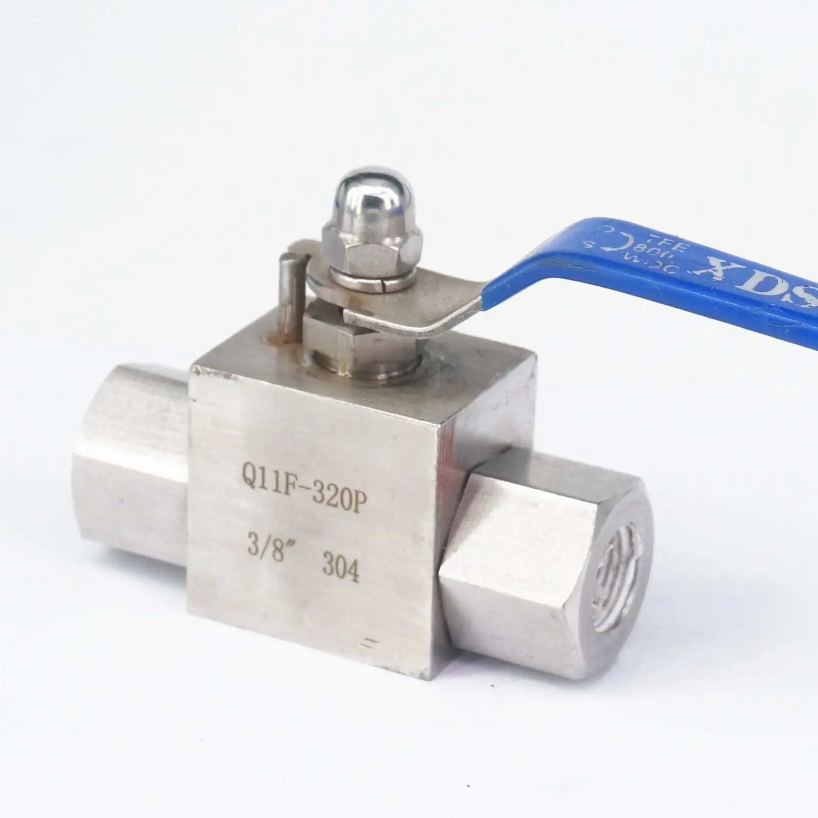 Шаровой клапан 3/8 дюйма BSP мама 304 из нержавеющей стали с отключением воды газа
