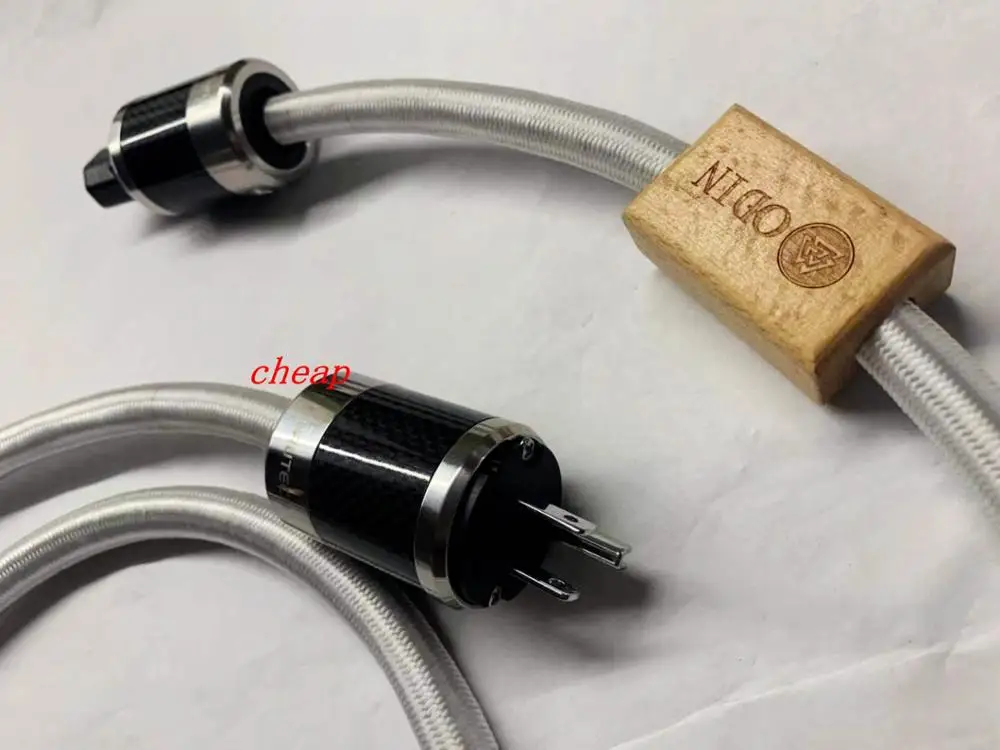 Бесплатная доставка-HIFI Odin силовой кабель Hi-end Super Power Core с разъемом питания из