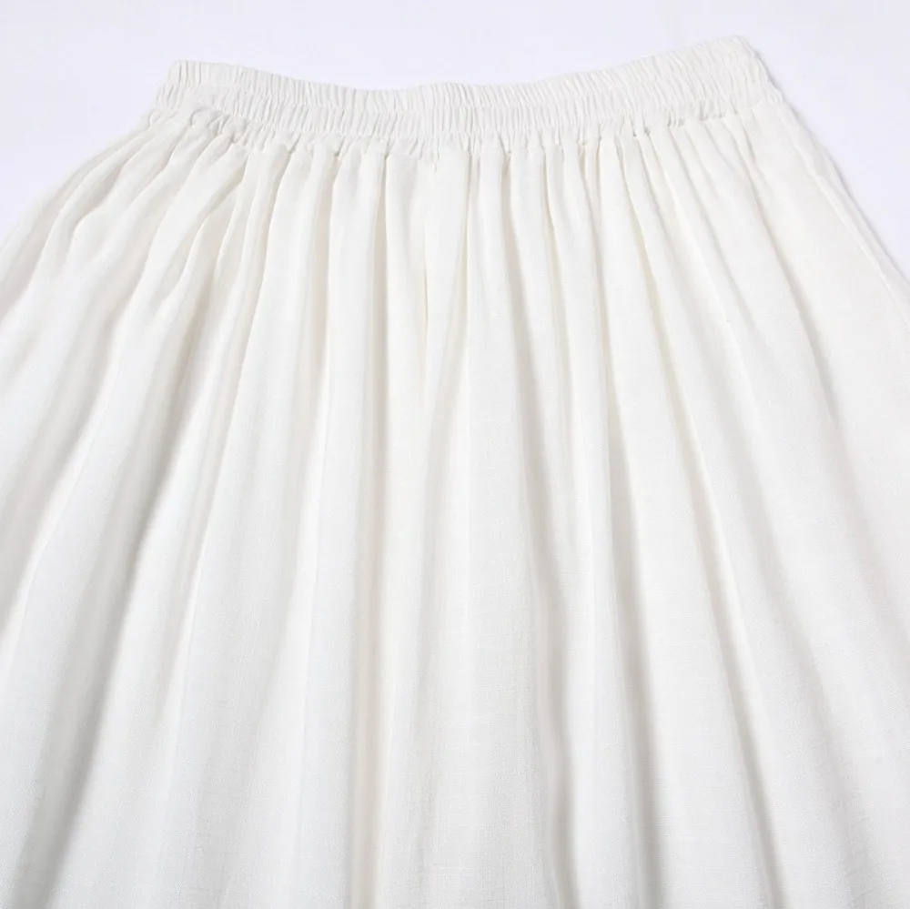Pantalon femme женские брюки льняные хлопковые белые узкие широкие винтажные Летние