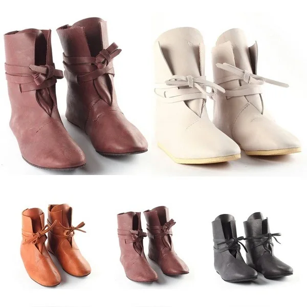 Мужские ботинки для косплея праздничная обувь в средневековом стиле викингов tudor