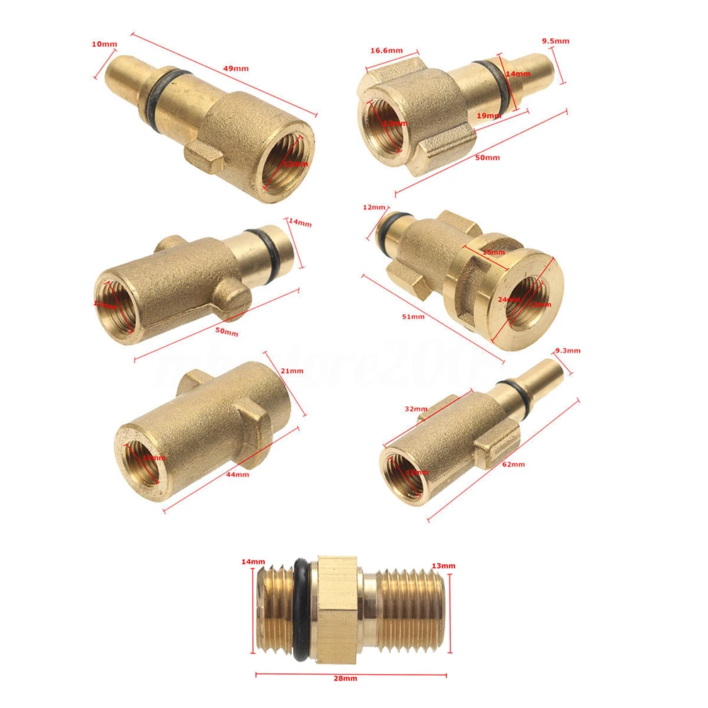 Пенная насадка для автомойки профессиональный пеногенератор быстросъемная 1/4