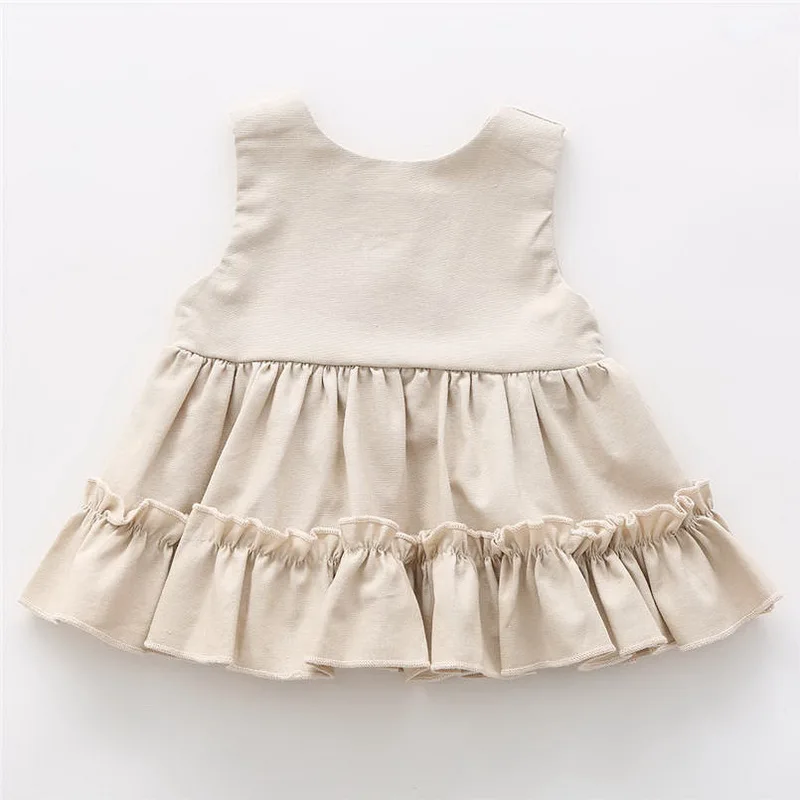 2 шт./комплект жилет и брюки для девочек на пуговицах | Детская одежда обувь