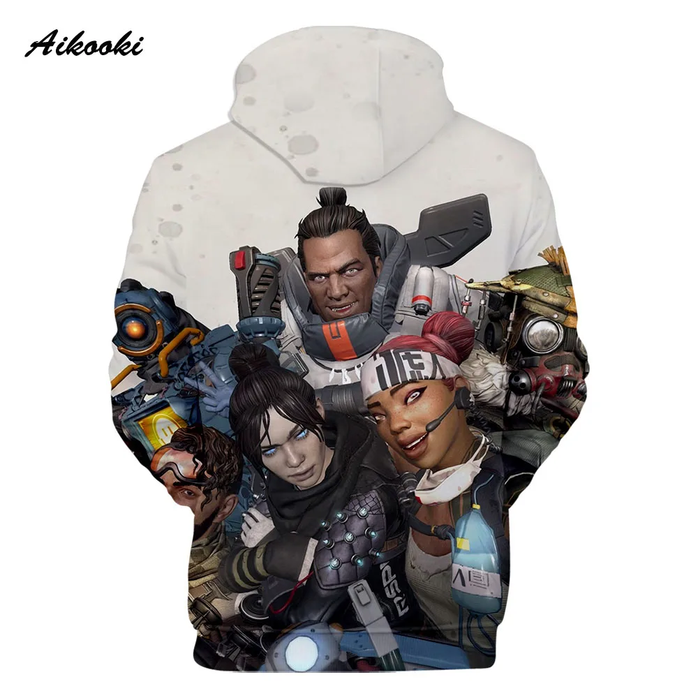 Лидер продаж 3D Apex Legends толстовки кофты для мужчин/худи для мальчика игра Apex Legends одежда известный бренд осень зима толстовка