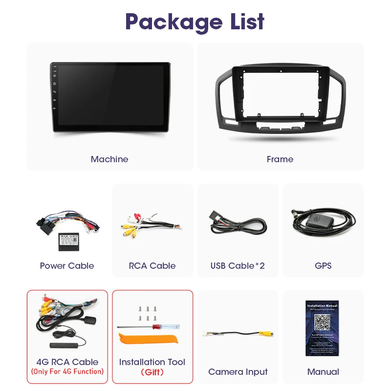 Srnubi Android 10 Carplay авто для Buick Regal Opel Insignia 2009 - 2013 автомобильное радио Multimidia плеер GPS 2 din