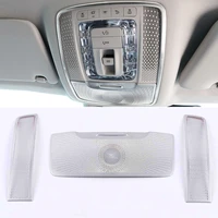 front read light cover glasses case switch lamp frame panel trims interior for mercedes benz gle gls class 350 w167 x167 2020