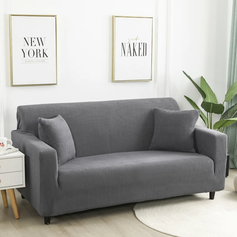 Elastic Slipcovers Sofa Universal Covers for Living Room Stretch Couch Cover Towel Corner 1/2/3/4-seater | Дом и сад