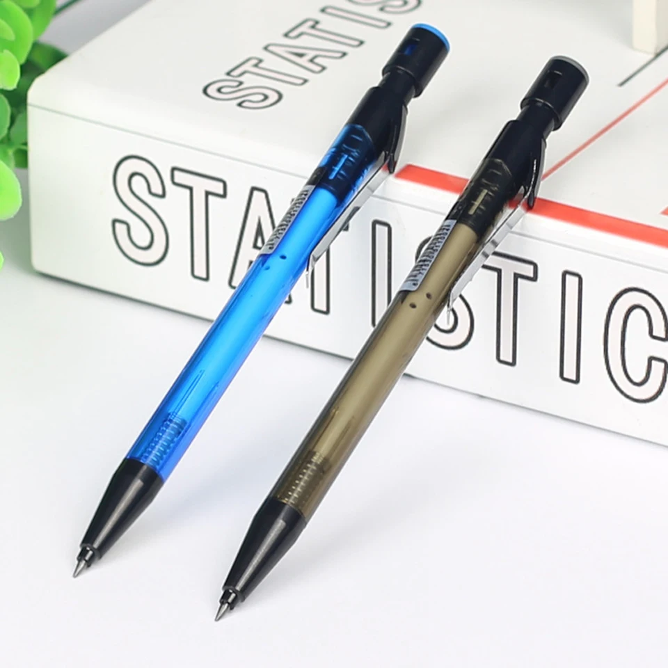 

Mechanical Pencil 2.0mm 2B Sketch Drawing High Quality Automatic Pencil Comes Sharpener Send a Box refills For Office Stationery