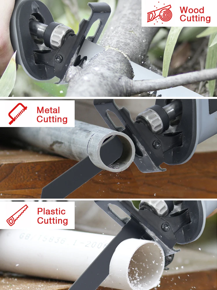 Industrial 168TVCordless Reciprocating Saw, HighPower Chainsaw, Saber