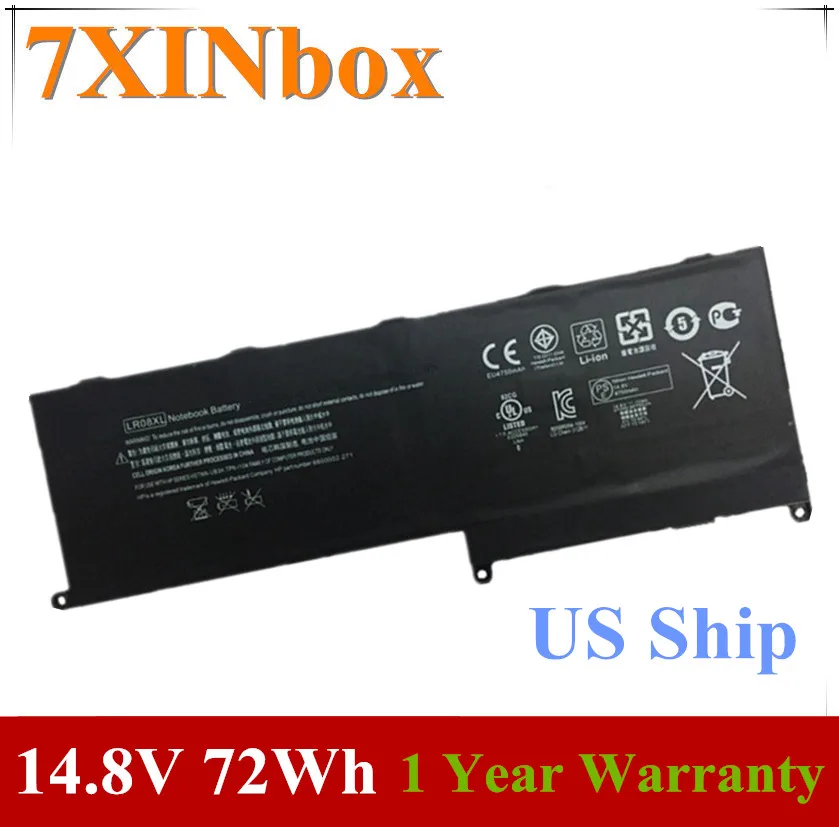 7XINbox 14 8 V 72Wh LR08XL батарея для HP Envy 15 3000 3047NR HSTNN UB3H 660152 001 DB3H TPN I104 3200|battery for hp|for hphp battery |