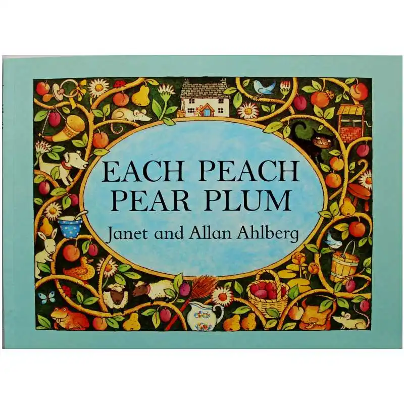 

Each Peach Pear Plum By Allan Ahlberg Educational English Picture Book Learning Card Story Book For Baby Kids Children Gifts