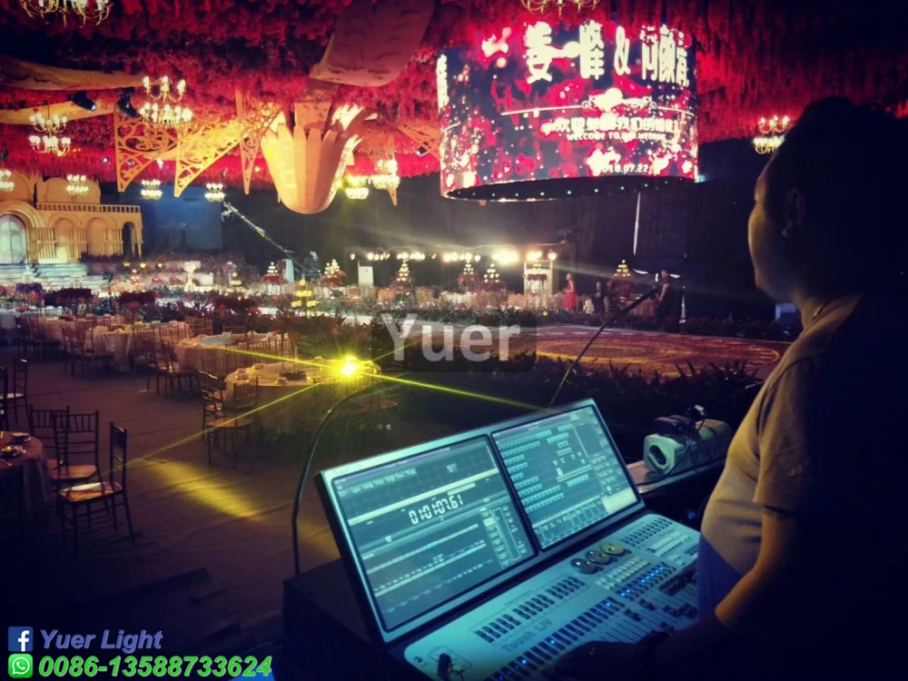 Профессиональный Tiger touch LIV музыкальный сценический эффект световая консоль с чехлом для DJ dmx-контроллер диско точечный луч мыть движущаяся головка