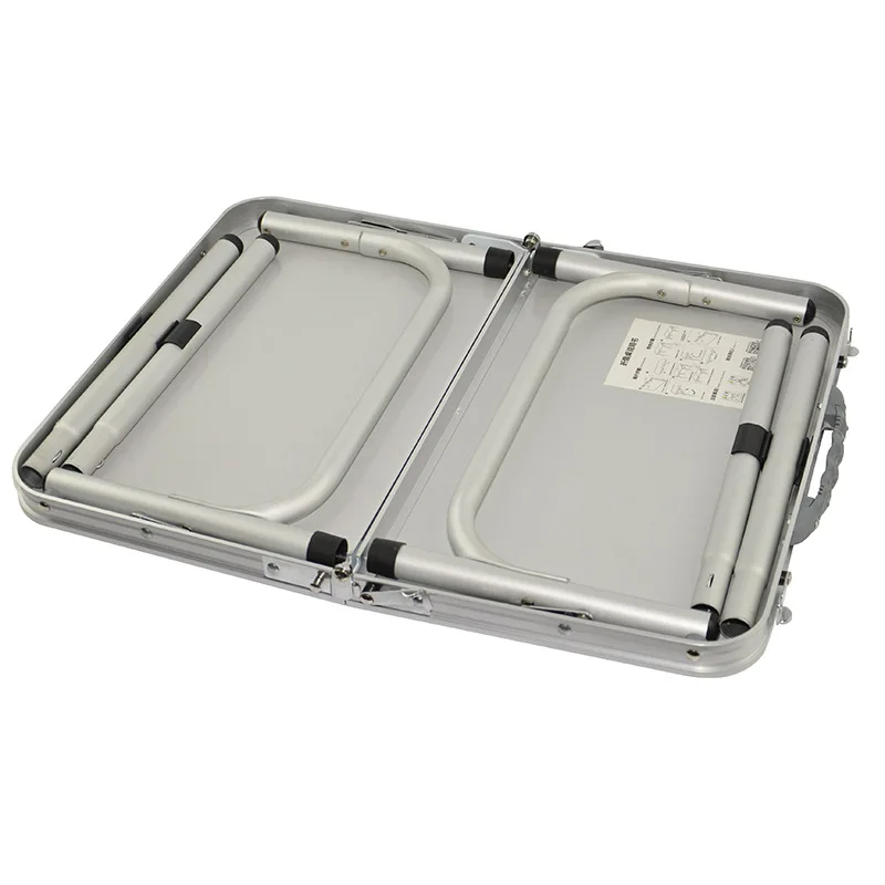 

H Aluminum Folding Camping Table Laptop Bed Desk Adjustable Outdoor Tables BBQ Portable Lightweight Simple Rain-proof