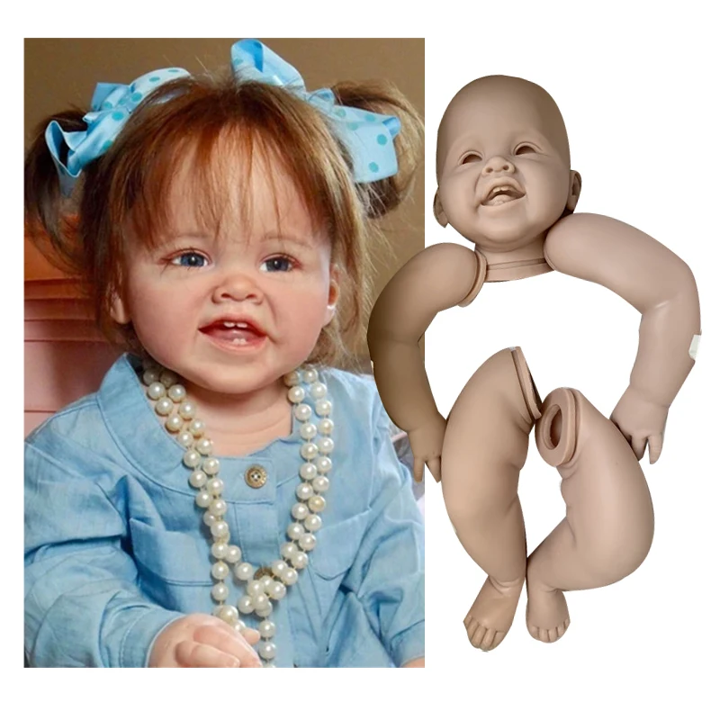 Лидер продаж комплект кукол реборн 28 дюймов неокрашенные детали куклы