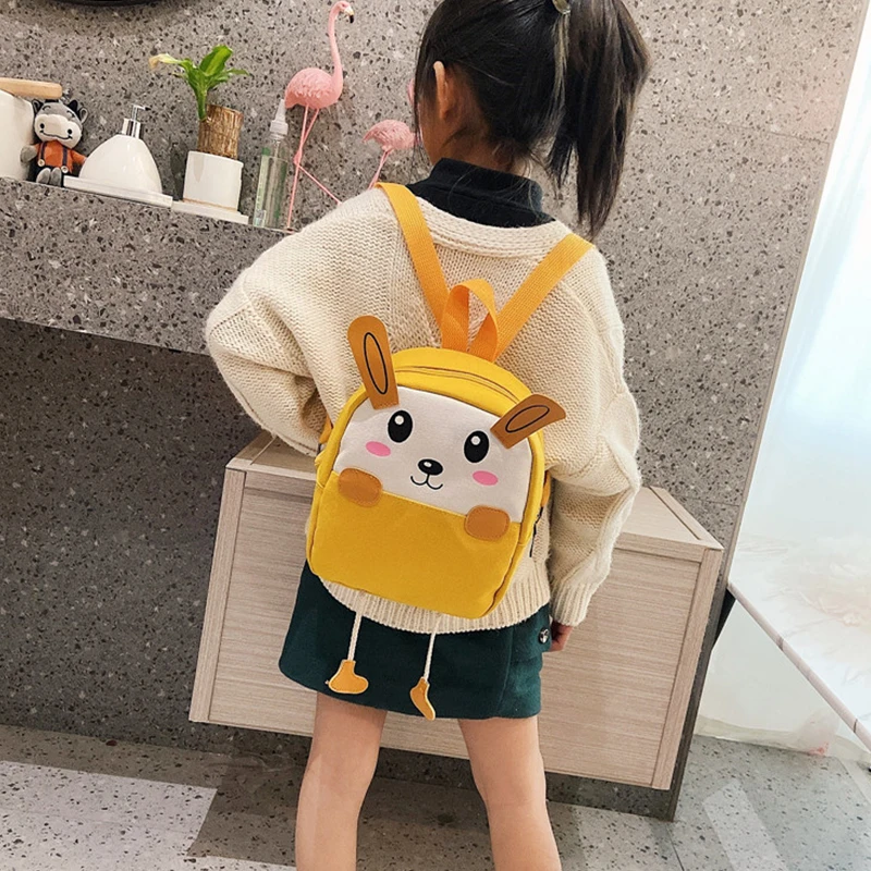 Kids Backpack Cartoon Kindergarten Schoolbag Toddler Boy Backpack Canvas School Bags for Girls Backpack Children School Bag 2-5Y