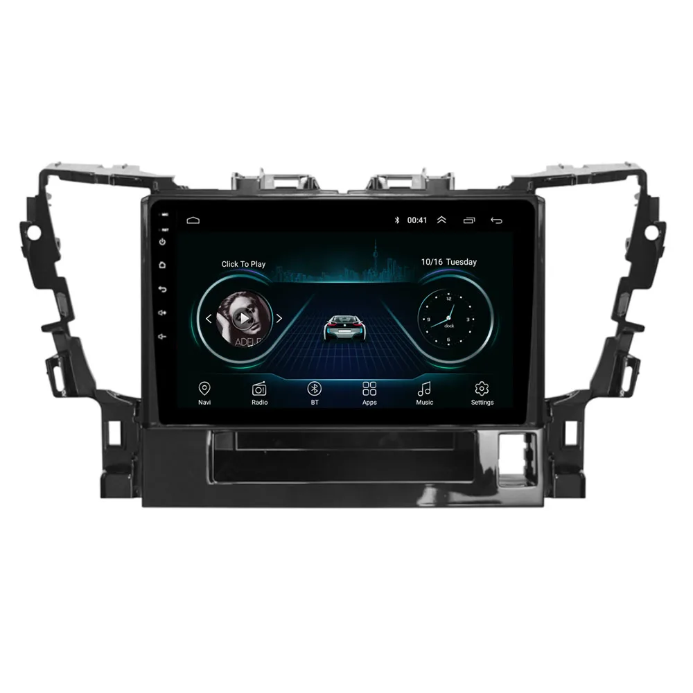 4G LTE Android 8 1 для Toyota ALPHARD Vellfire ANH30 Мультимедиа стерео автомобильный dvd плеер