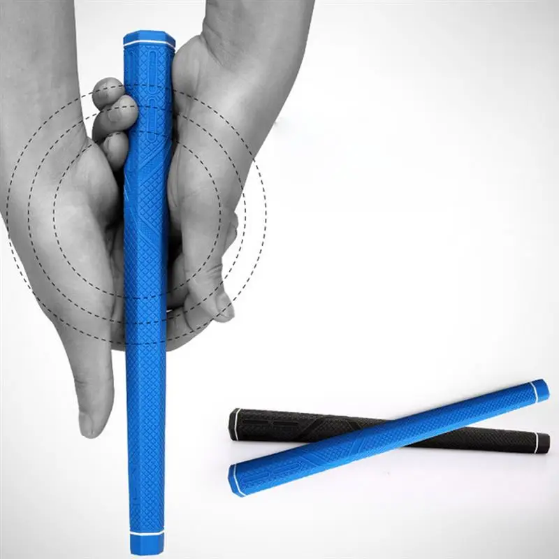 Rubber Hexagonal Golf Club Grip Standard Size Lightweight Non Slip For Practice Gestures Training Aids Accessory | Спорт и