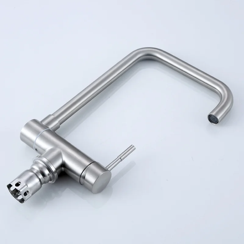 304 кухонный кран горячей и холодной воды из нержавеющей стали | Обустройство дома