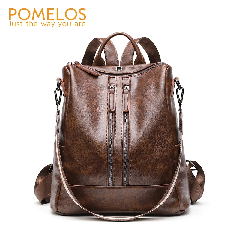 Женский рюкзак POMELOS из синтетической кожи для путешествий школьная сумка девочек