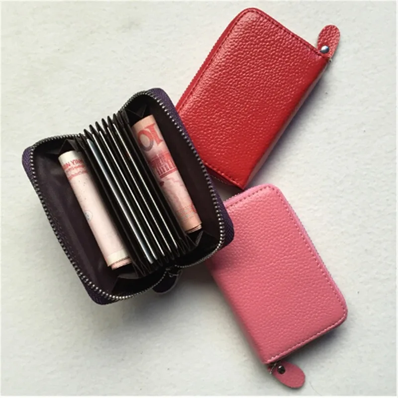 11 карамельных цветов маленький женский кошелек из лакированной кожи мини