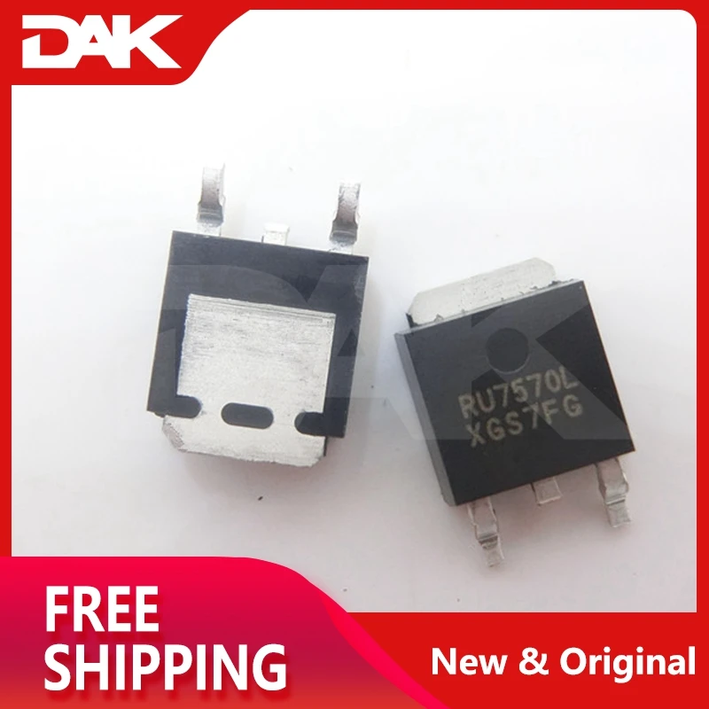 10 шт. RU7570L TO-252 N-Channel Расширенная мощность MOSFET IC чип | Обустройство дома